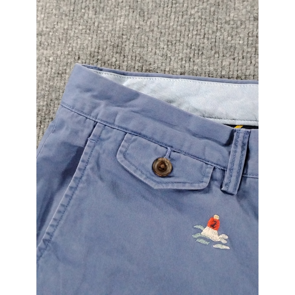 Polo Ralph Lauren Fit Chino Pants Nautical Embroidered Print AOP 32x32 - Picture 3 of 11
